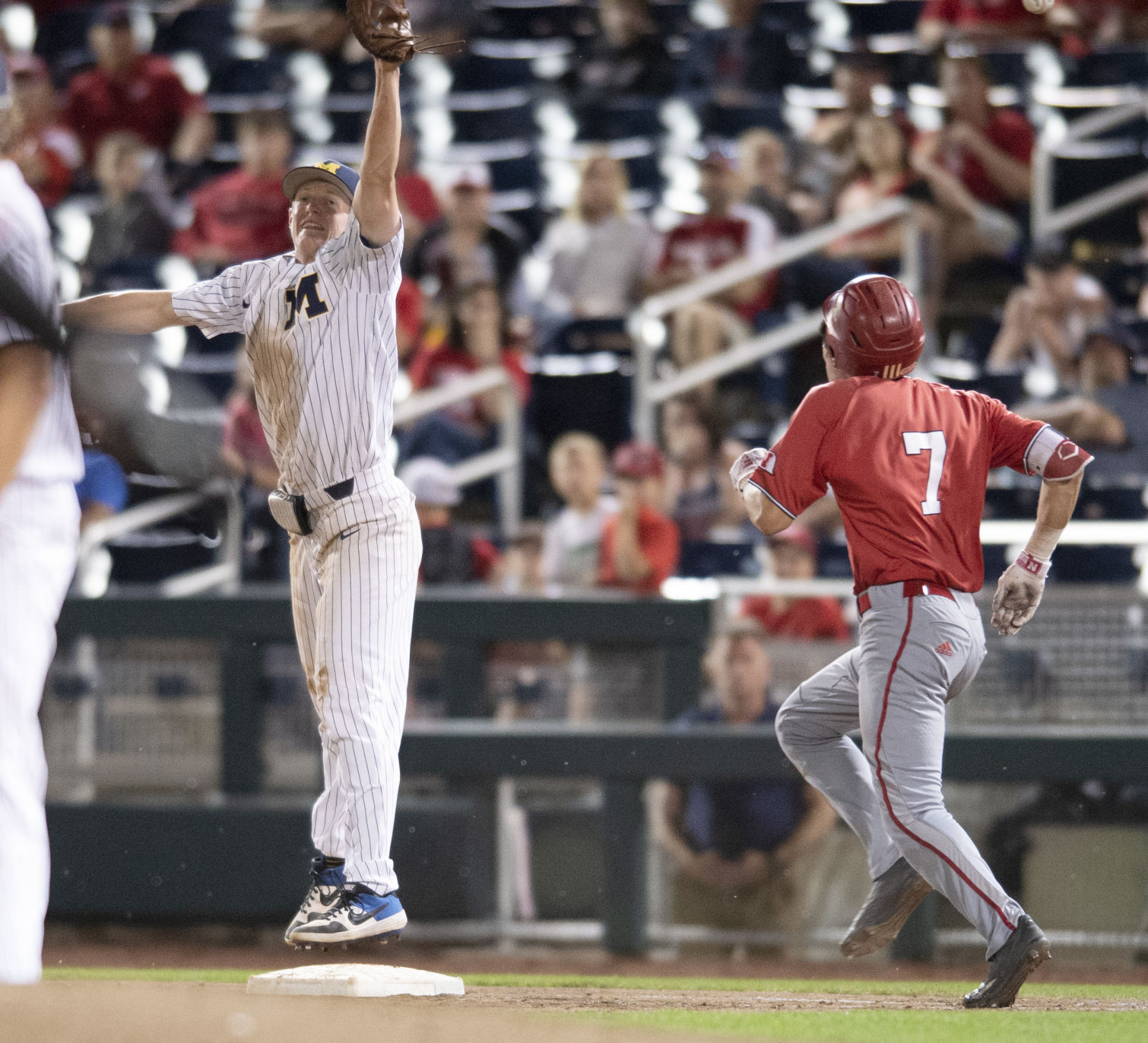 Nebraska vs. Michigan, second game, 5.25